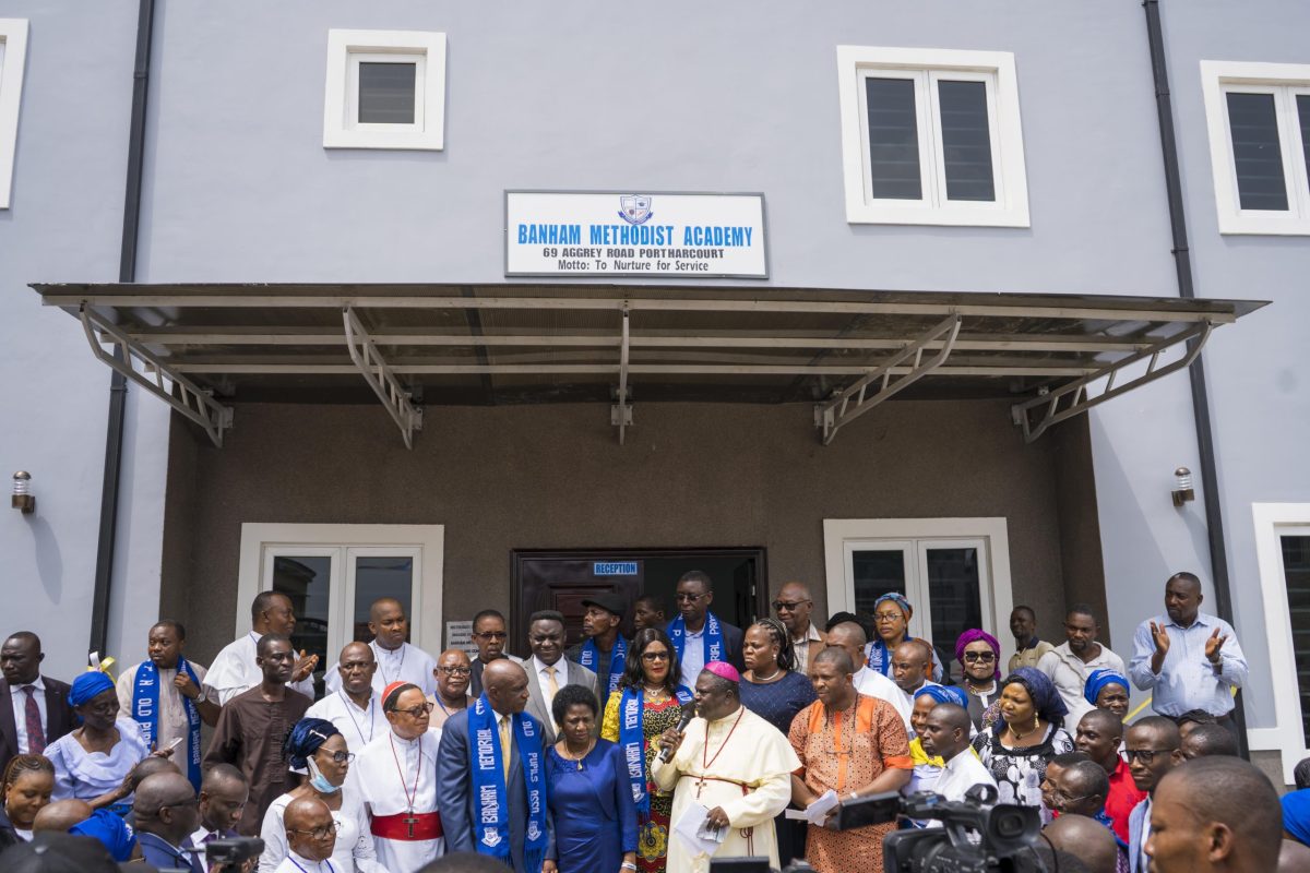 School building built by David Ibiyeomie Foundation