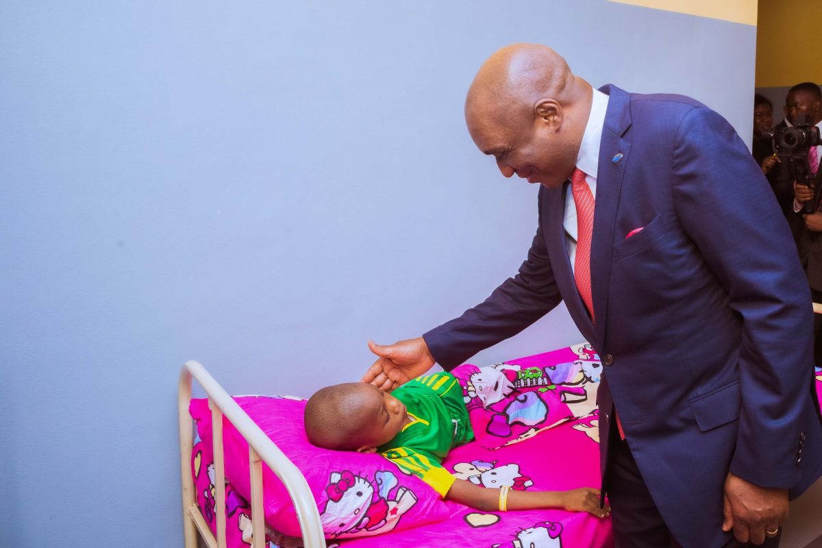 A Visit to Free school By The President of David Ibiyeomie Foundation